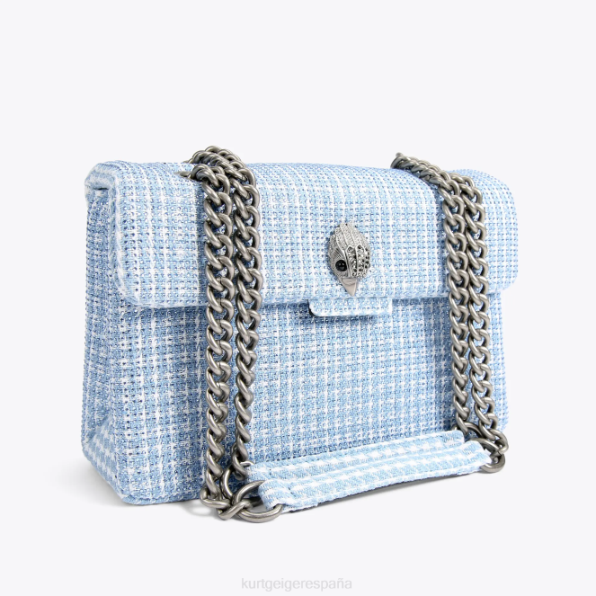Kurt Geiger mujer bolso kensington de tela londres 2LPR83 | bolsas azul pálido